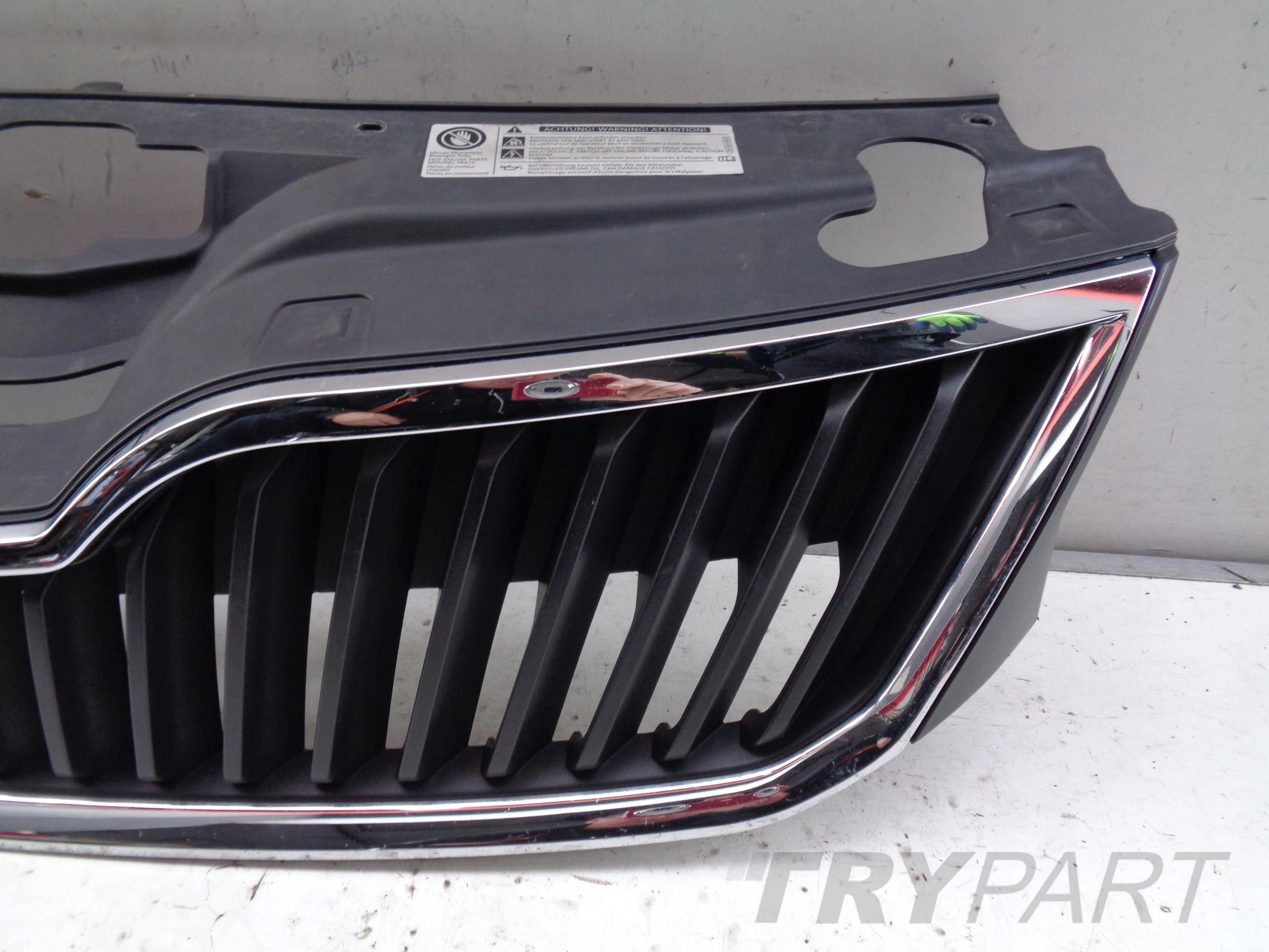 Radiator Grille for SKODA RAPID 5JA 12-