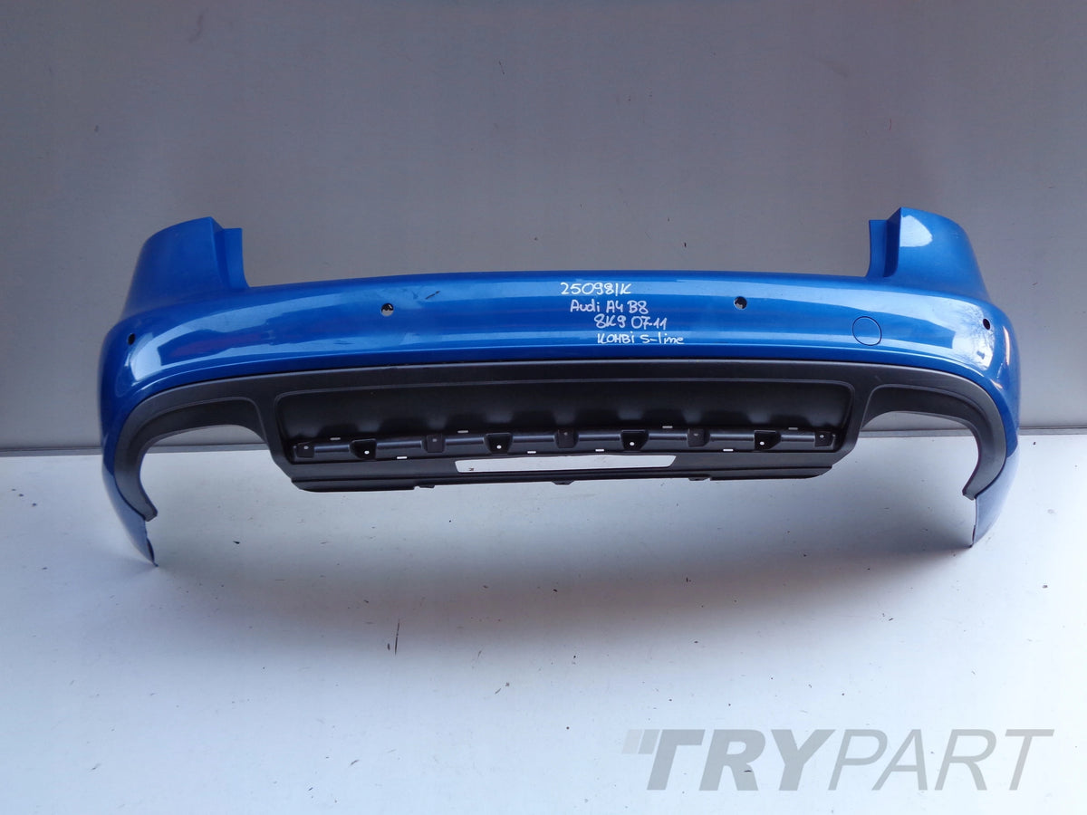 REAR BUMPER AUDI A4 S4 B8 8K 07-11 ESTATE S-LINE NO. 25098