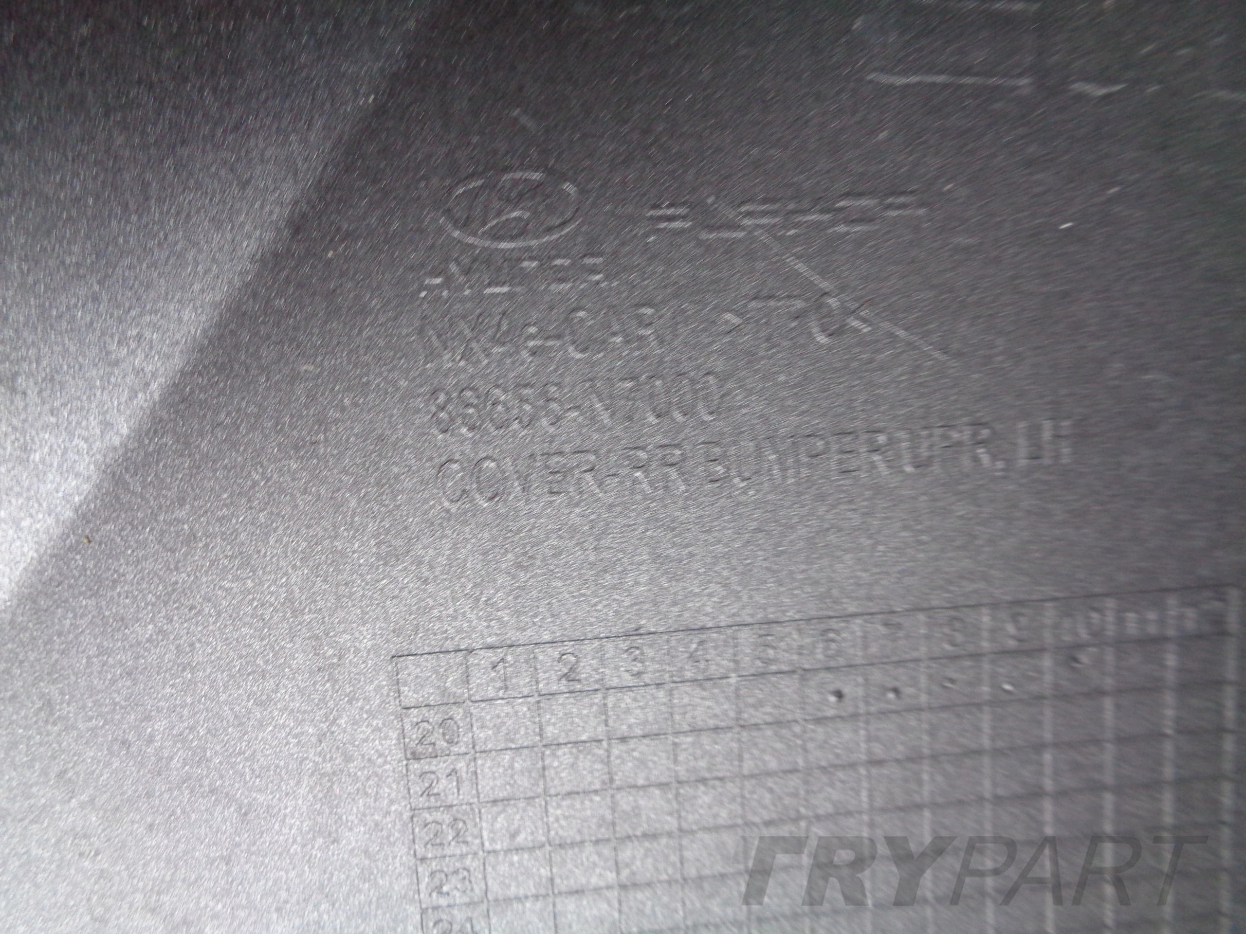 REAR BUMPER HYUNDAI TUCSON IV 20- NO. 33038