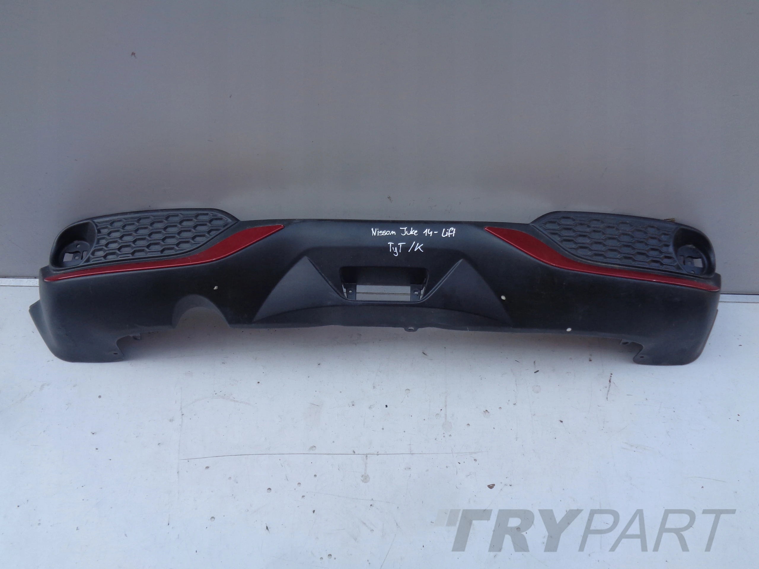 REAR BUMPER LIP NISSAN JUKE 14- LIFT