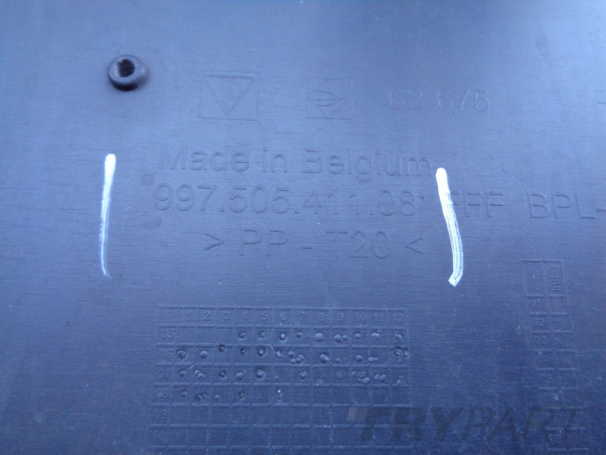 REAR BUMPER PORSCHE CARRERA 911 997 TURBO NR 49373