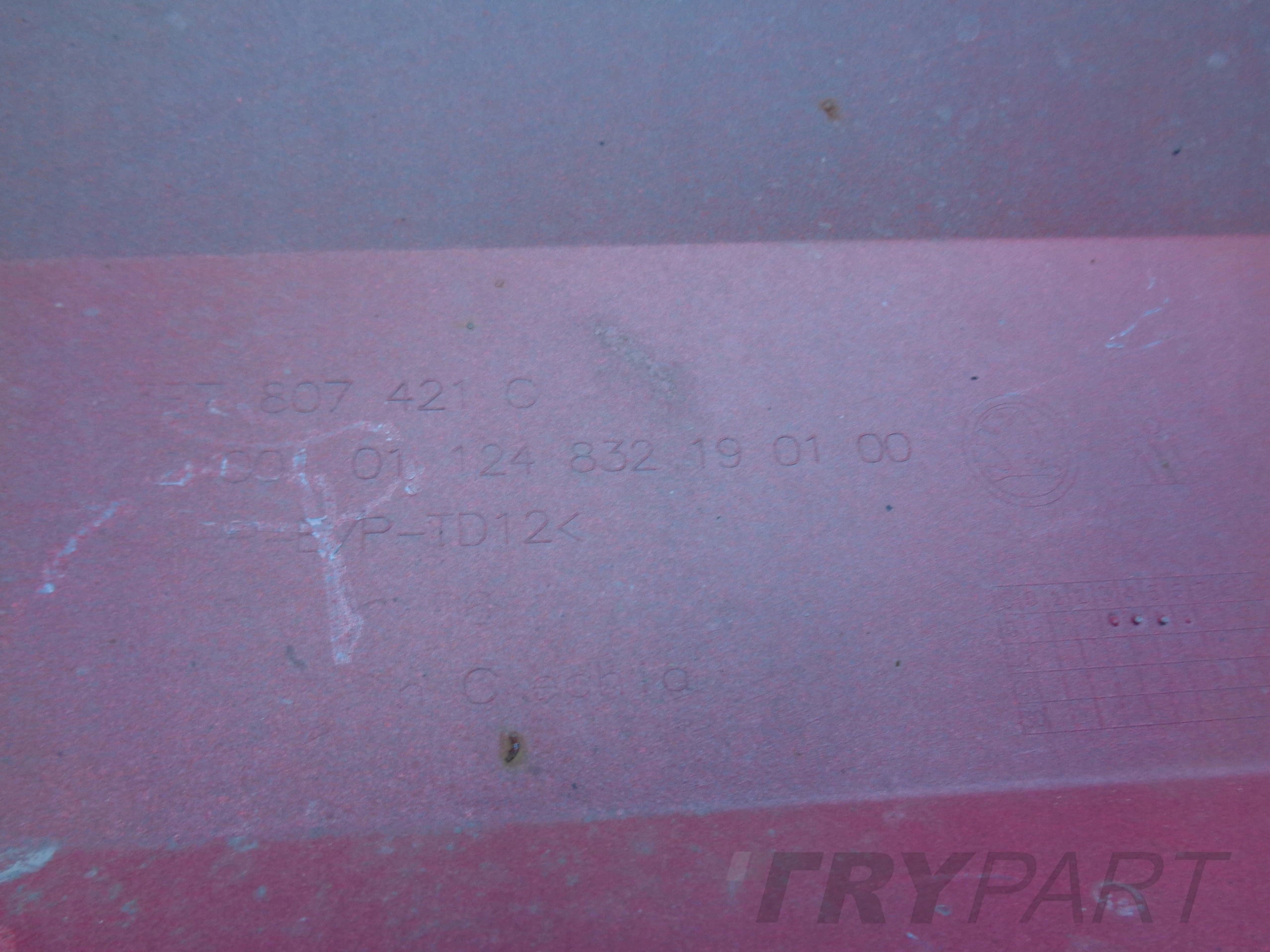 REAR BUMPER SKODA OCTAVIA IV 4 RS 5E3 20- ESTATE NO. 45265