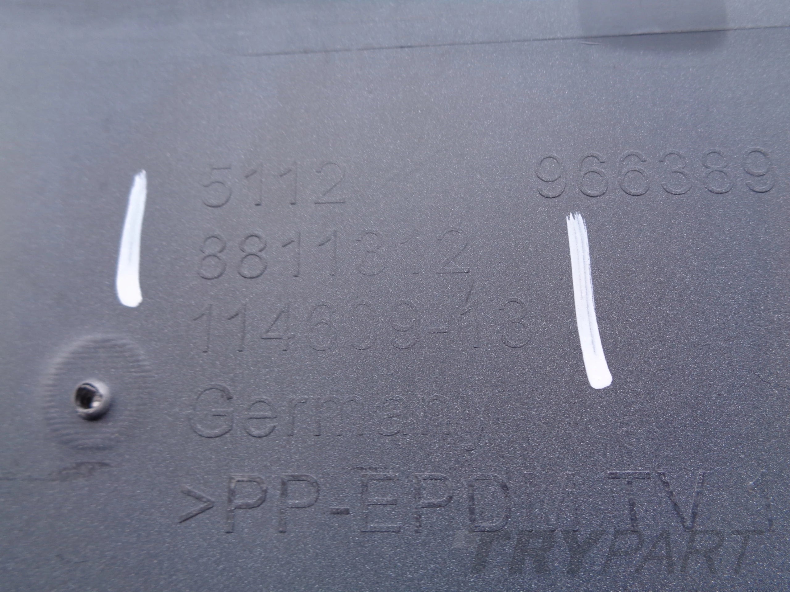 REAR BUMPER TOYOTA SUPRA 19- GR NO. 49090