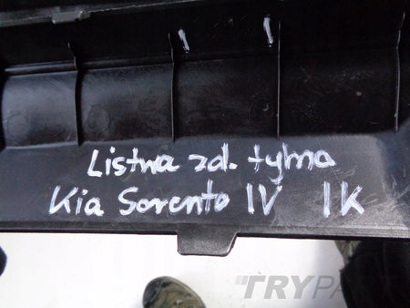 REAR BUMPER TRIM KIA SORENTO IV 20-