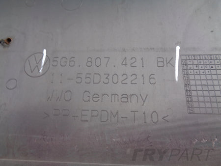 REAR BUMPER VW GOLF VII 7 5G 5G0 GTI 17- HB NO. 41177