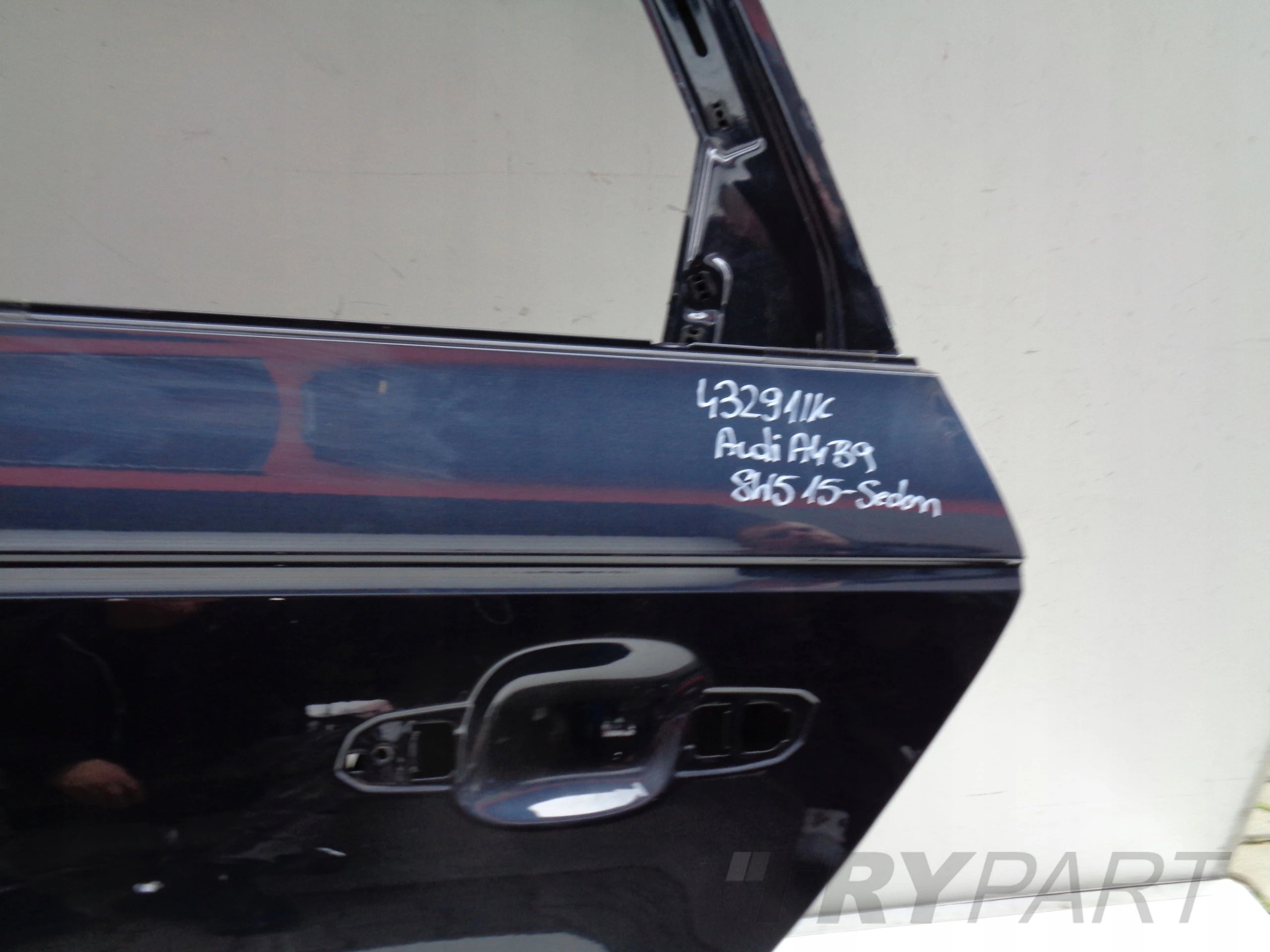 REAR LEFT DOOR AUDI A4 B9 8W 8W5 15-19 SEDAN NO. 43291