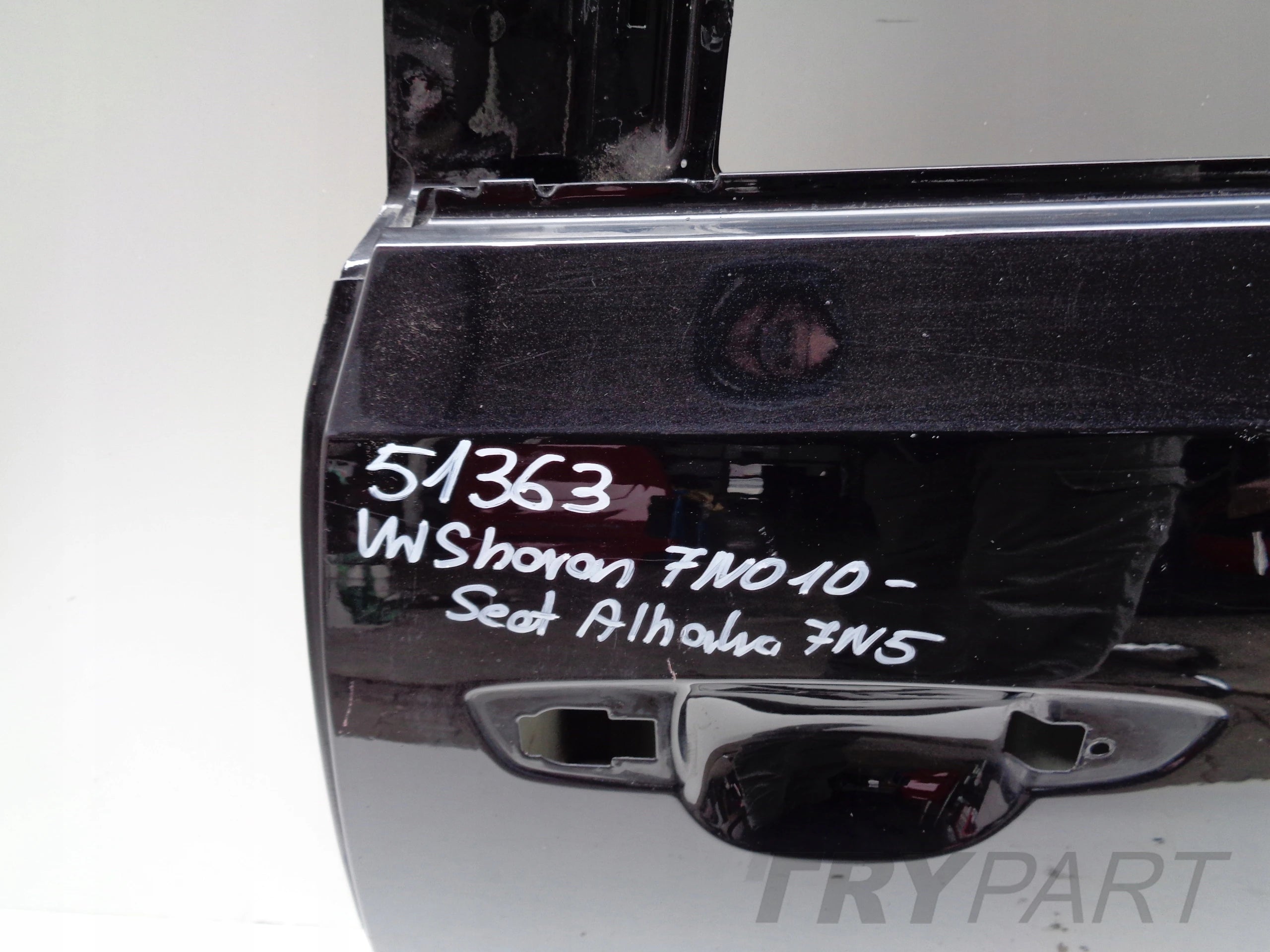 REAR LEFT SLIDING DOOR VW SHARAN SEAT ALHAMBRA 7N 7N0 7N5 10- NO. 51363