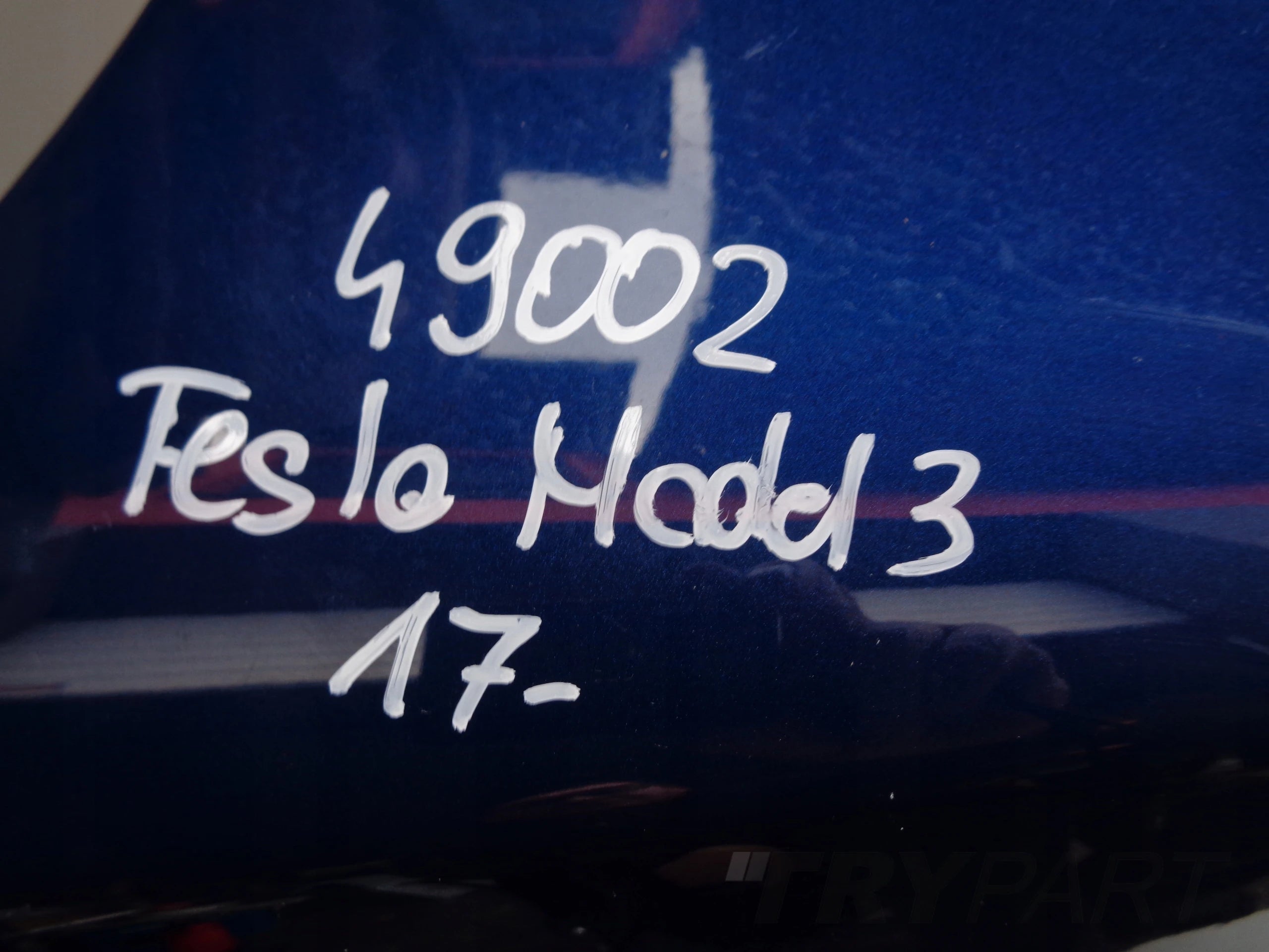 REAR RIGHT DOOR TESLA MODEL S 12- NO. 49002