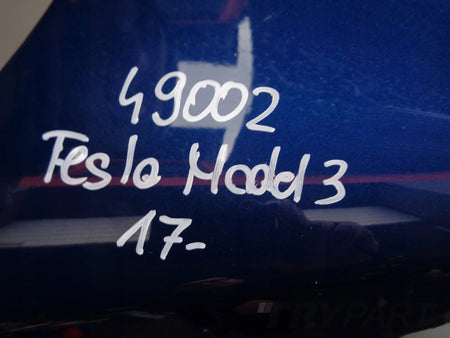 REAR RIGHT DOOR TESLA MODEL S 12- NO. 49002