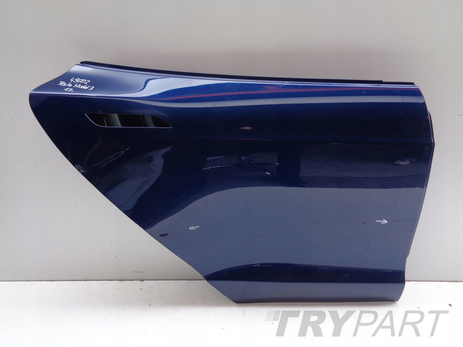 REAR RIGHT DOOR TESLA MODEL S 12- NO. 49002