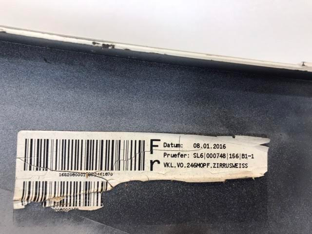 Mercedes B-Class W246 2015- Front Bumper Genuine Used OEM: A2468804640