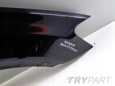 RIGHT FRONT FENDER BMW X3 F25 10- X4 F26 NO. 51205
