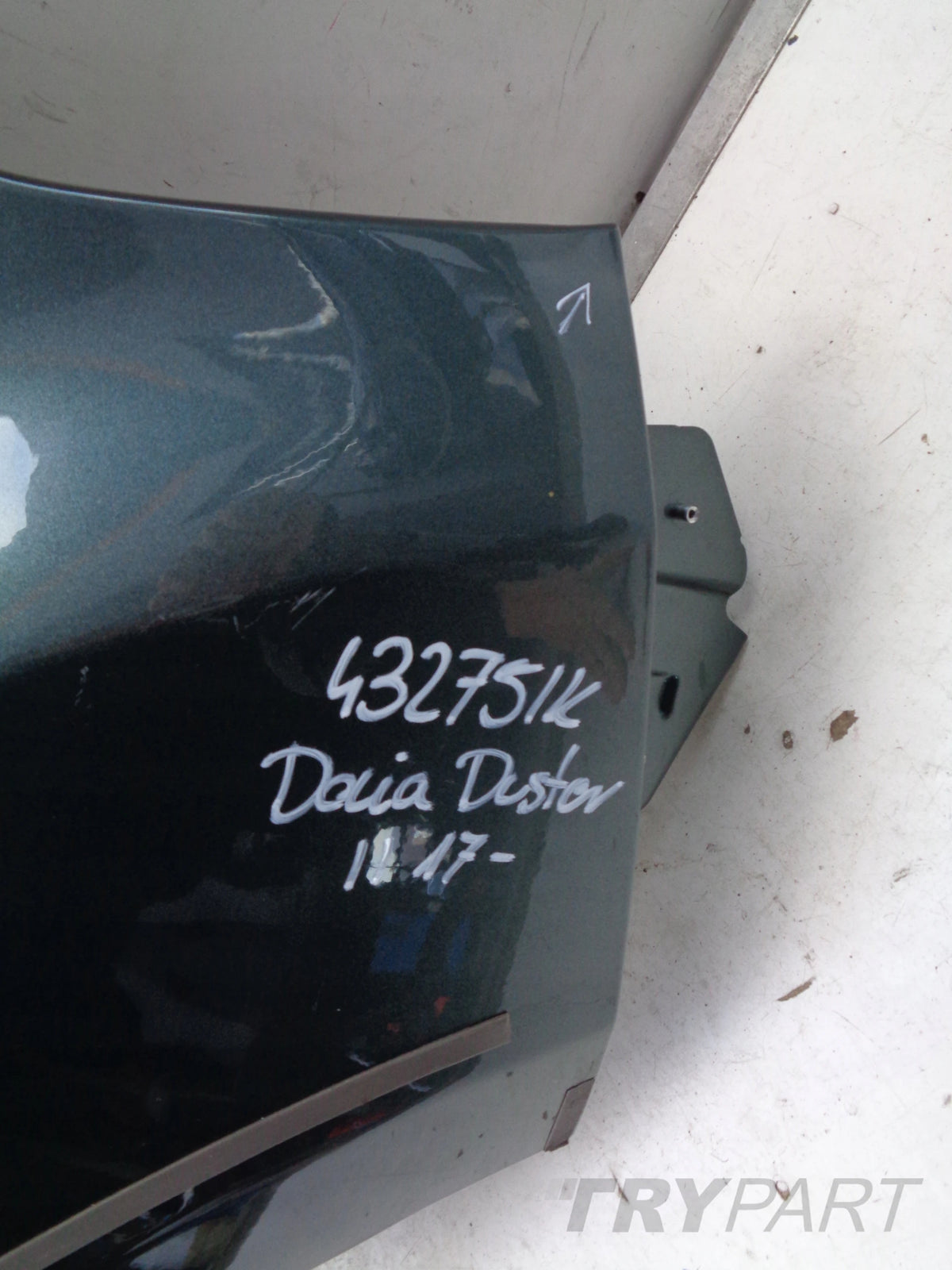 RIGHT FRONT FENDER DACIA DUSTER II 17- NO. 43275