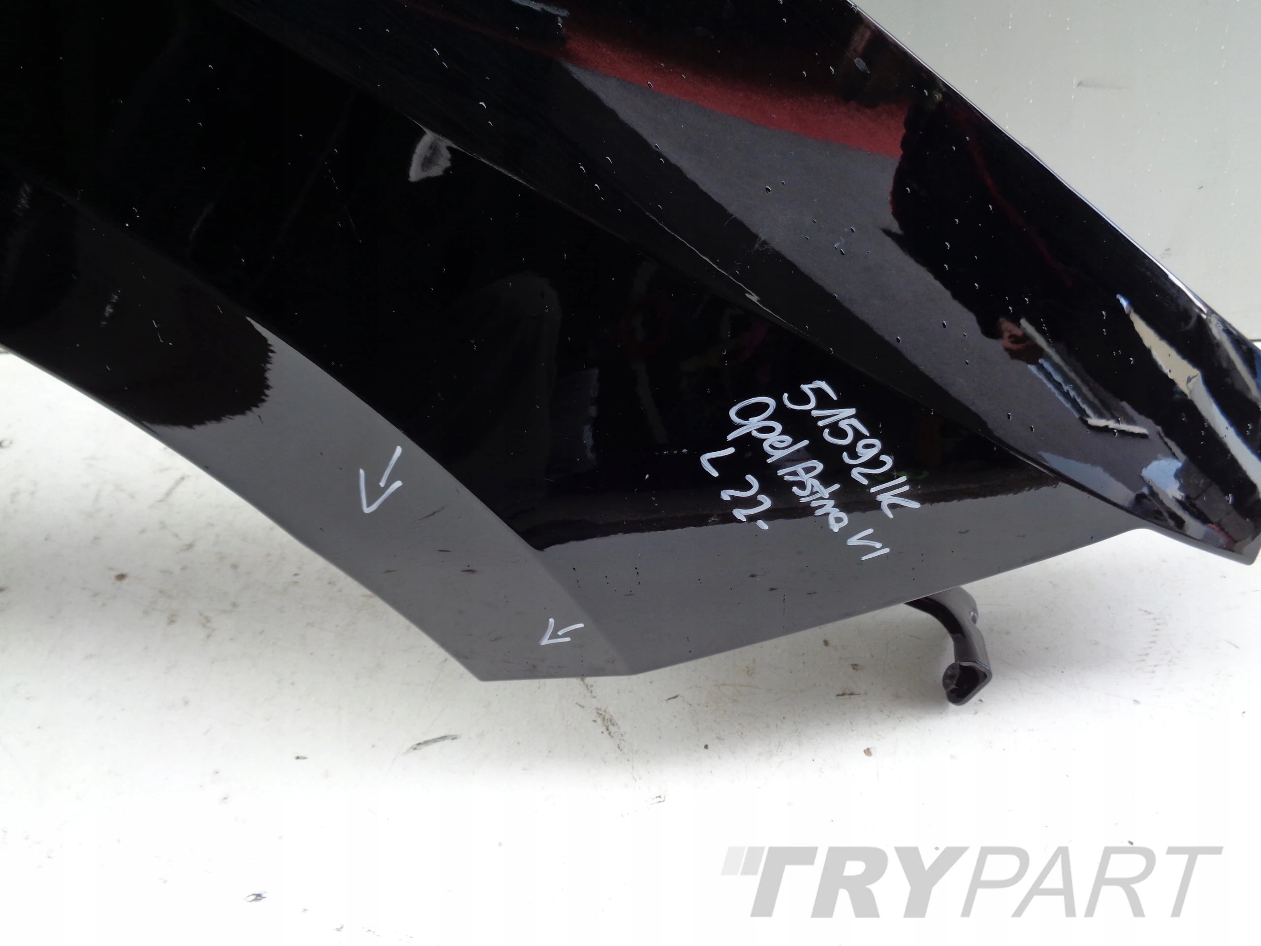 RIGHT FRONT FENDER OPEL ASTRA VI L 22- NO. 51592