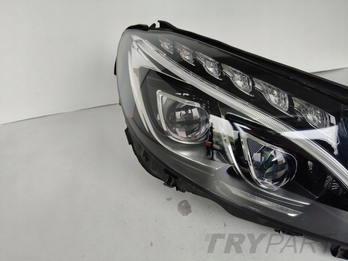 RIGHT HEADLAMP MERCEDES C-CLASS W205 14-18 FULL LED ILS