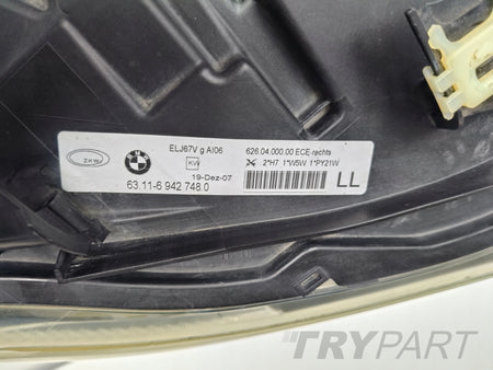 RIGHT HEADLIGHT BMW 3 E90 E91 04-08 ZKW