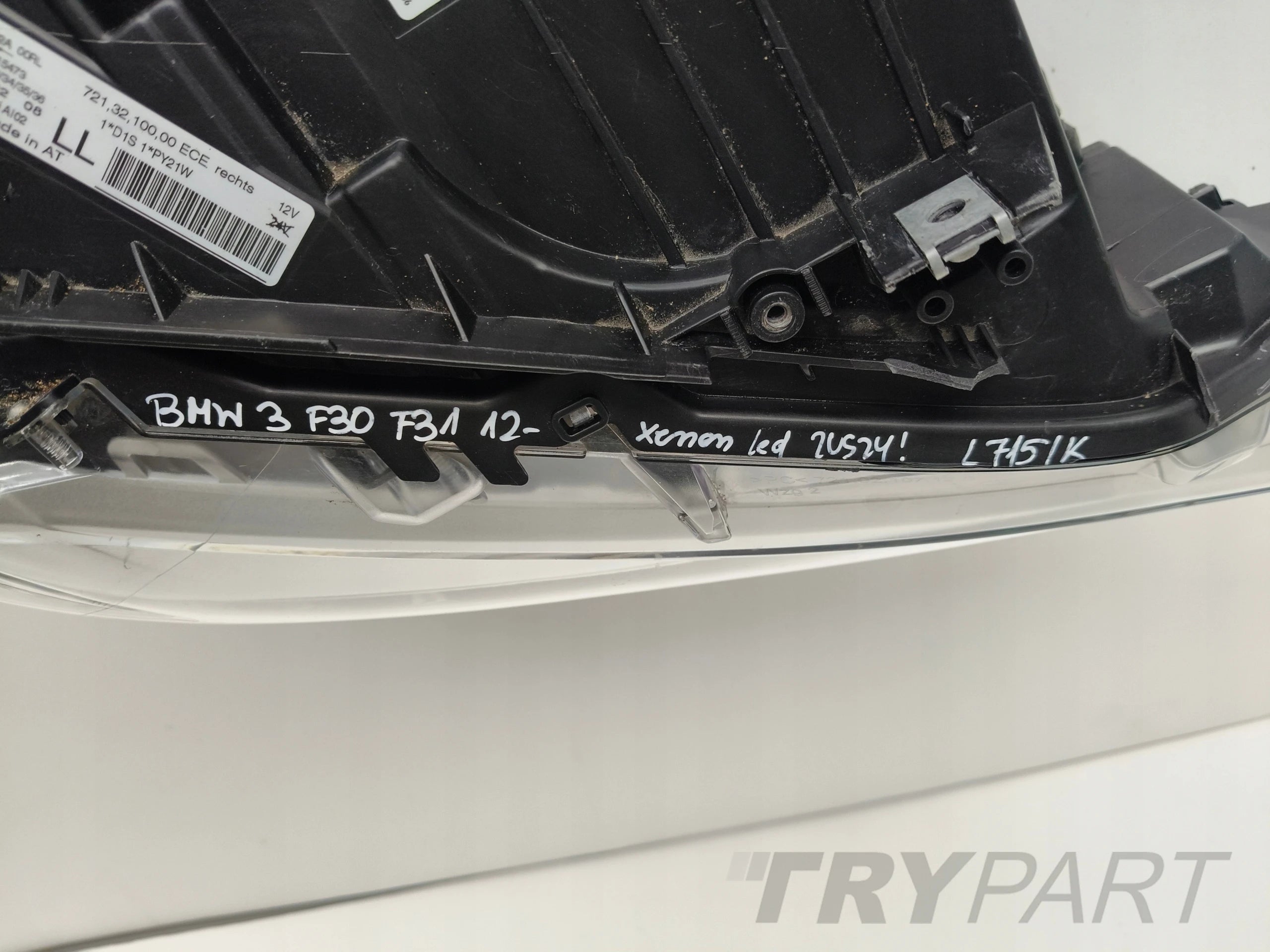 RIGHT HEADLIGHT BMW 3 F30 F31 12-15 XENON LED NON-ADAPTIVE