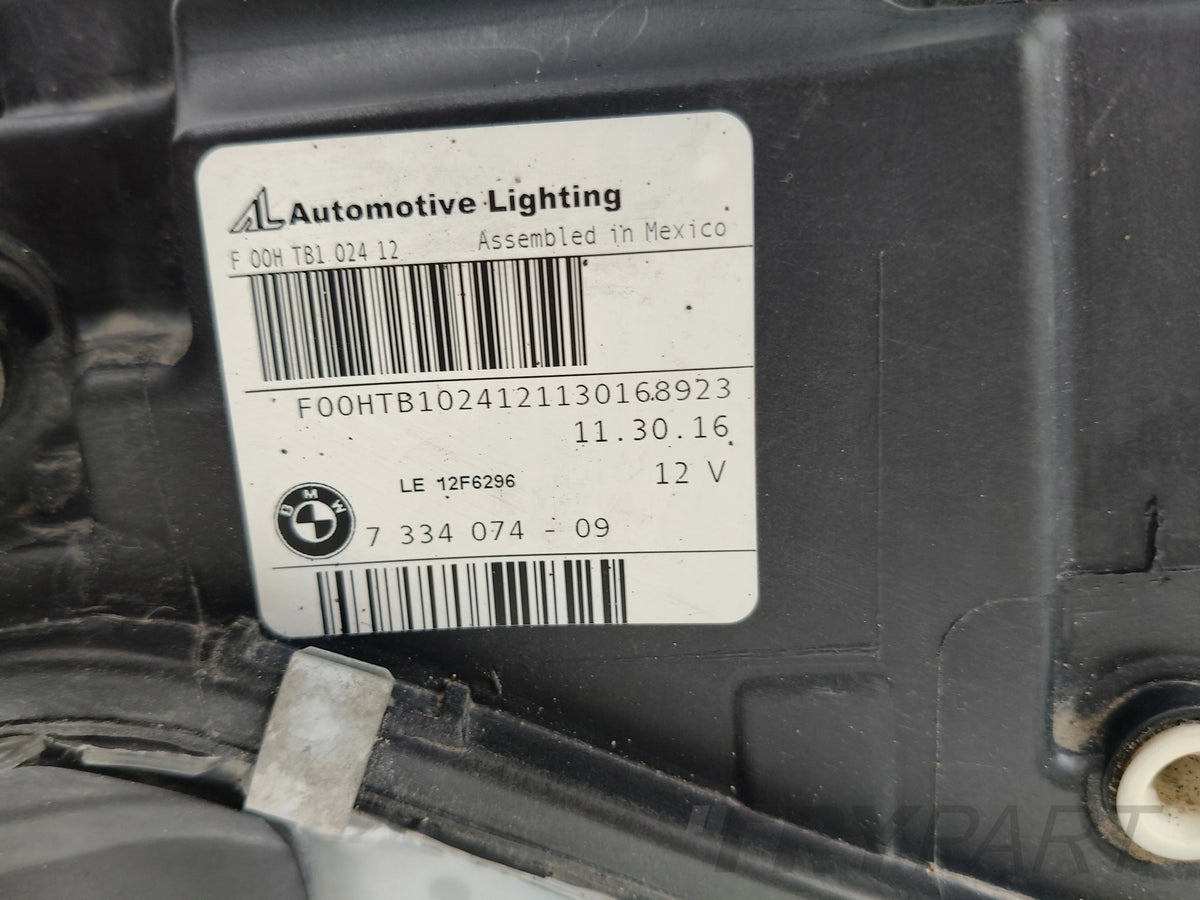 RIGHT HEADLIGHT BMW X3 F25 14- LIFT X4 F26