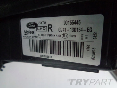 RIGHT HEADLIGHT FORD KUGA MK2 16- LIFT XENON LED ADAPTIVE DARK