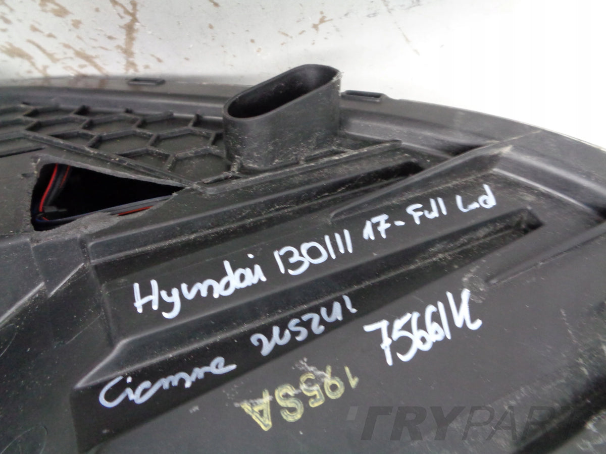 RIGHT HEADLIGHT HYUNDAI I30 III 17- FULL LED BLACK
