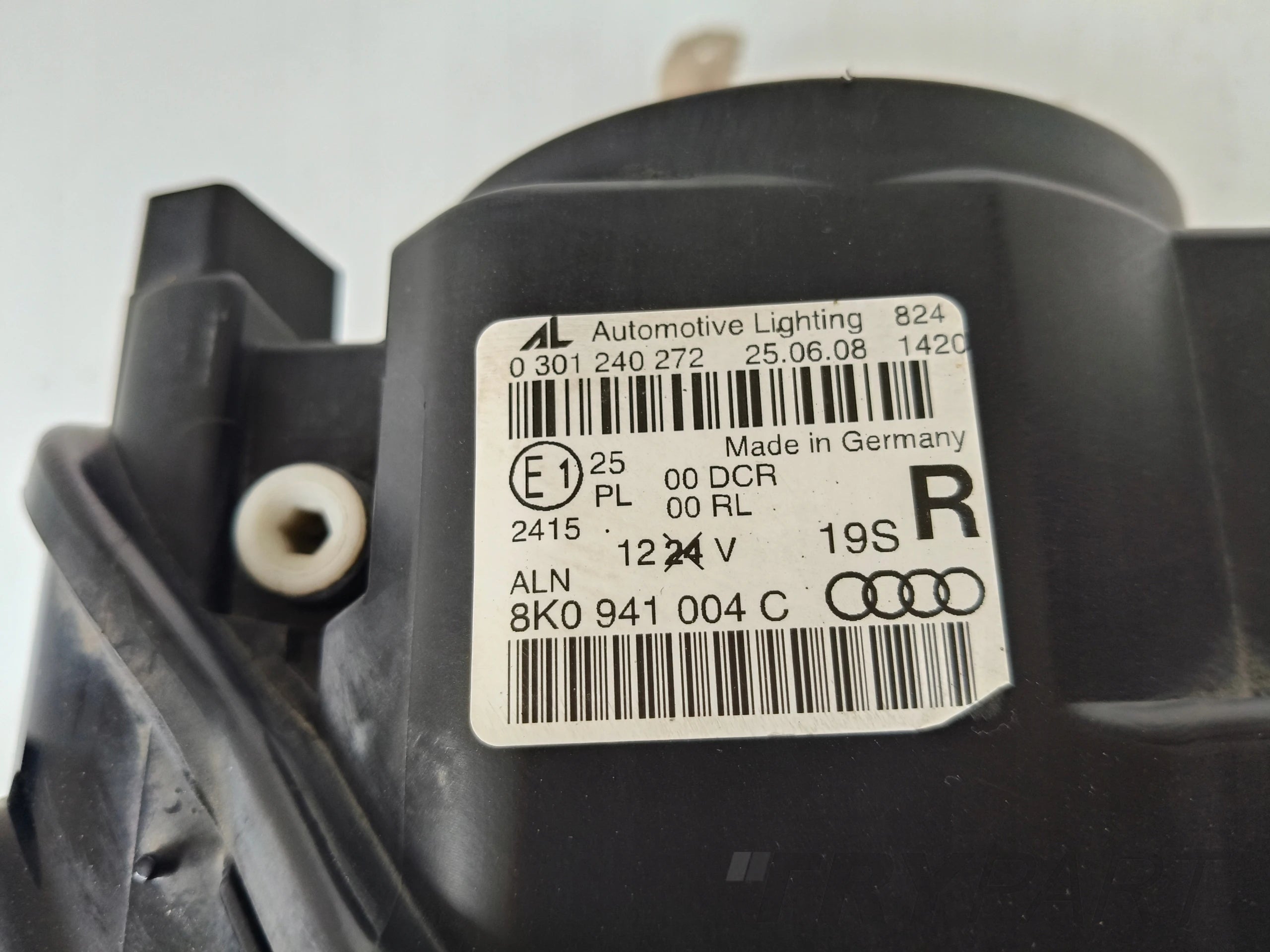 RIGHT HEADLIGHT LAMP AUDI A4 B8 8K 07- XENON LED NON-ADAPTIVE