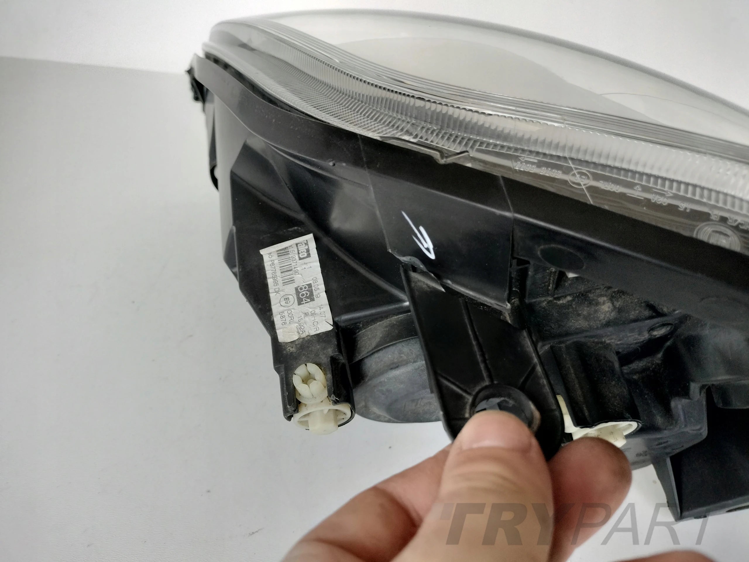 RIGHT HEADLIGHT LAMP FIAT GRANDE PUNTO EVO 09-