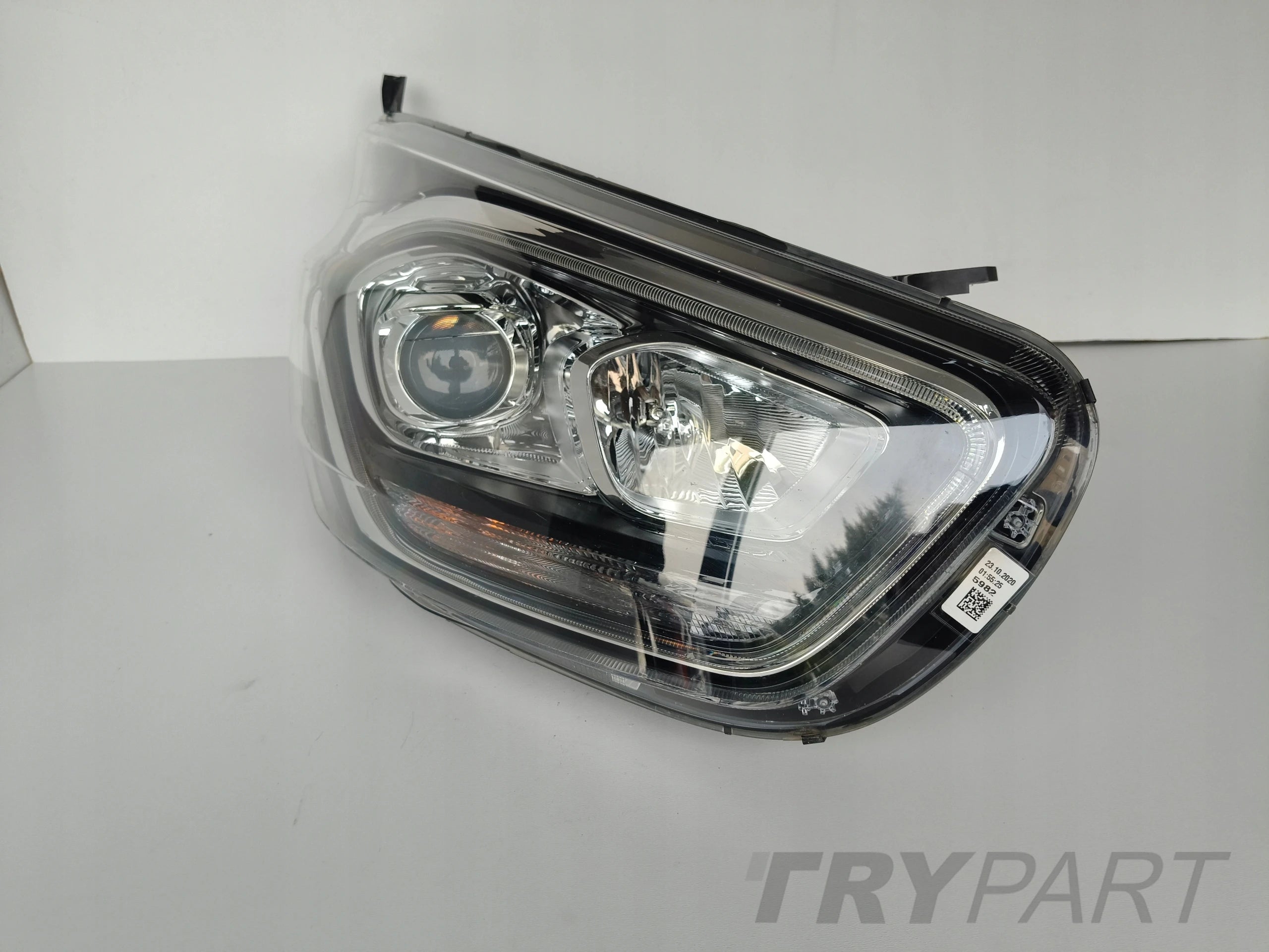 RIGHT HEADLIGHT LAMP FOR FORD TRANSIT CUSTOM 18- LED FACELIFT