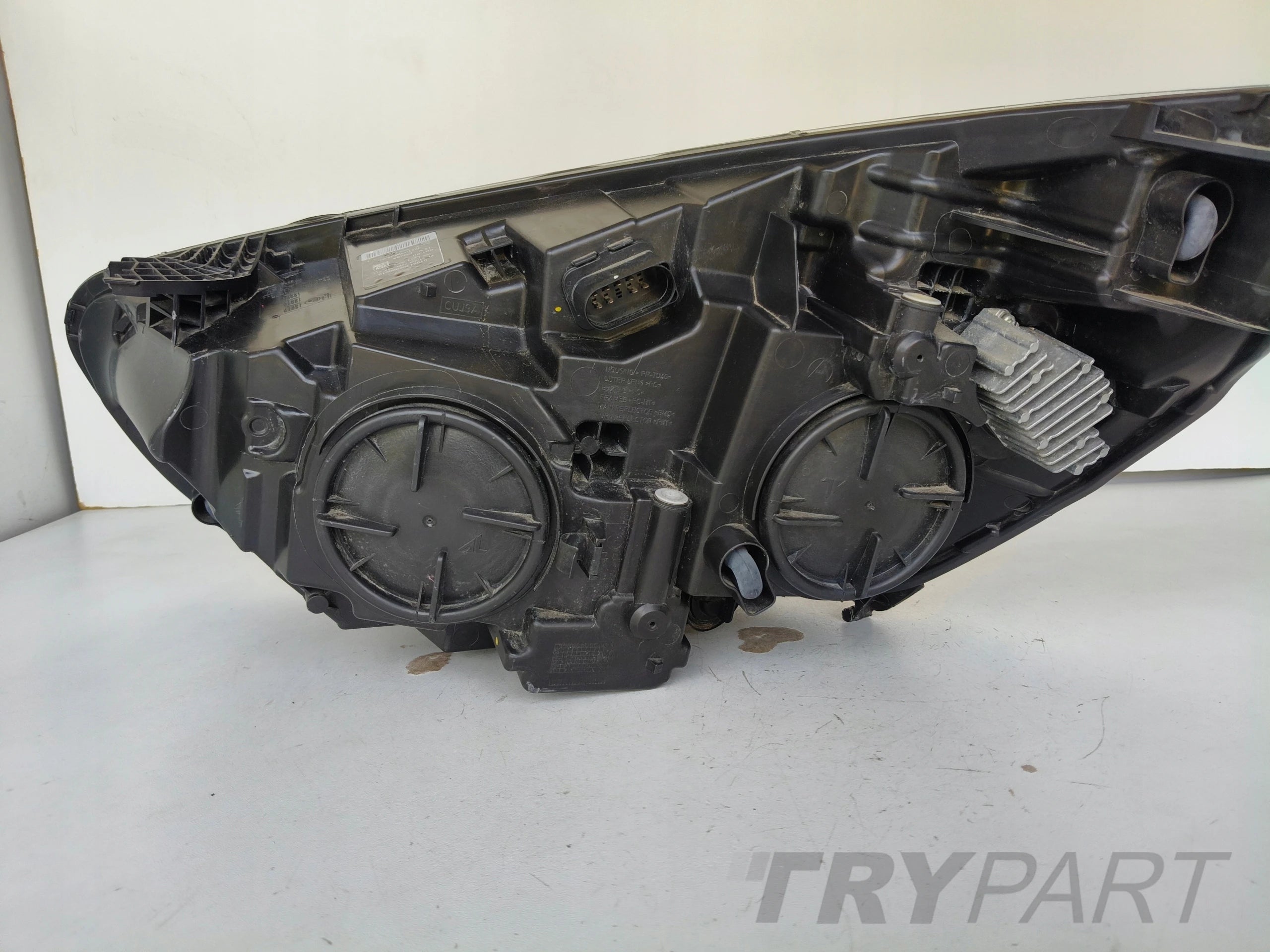 RIGHT HEADLIGHT LAMP FOR FORD TRANSIT CUSTOM 18- LED FACELIFT