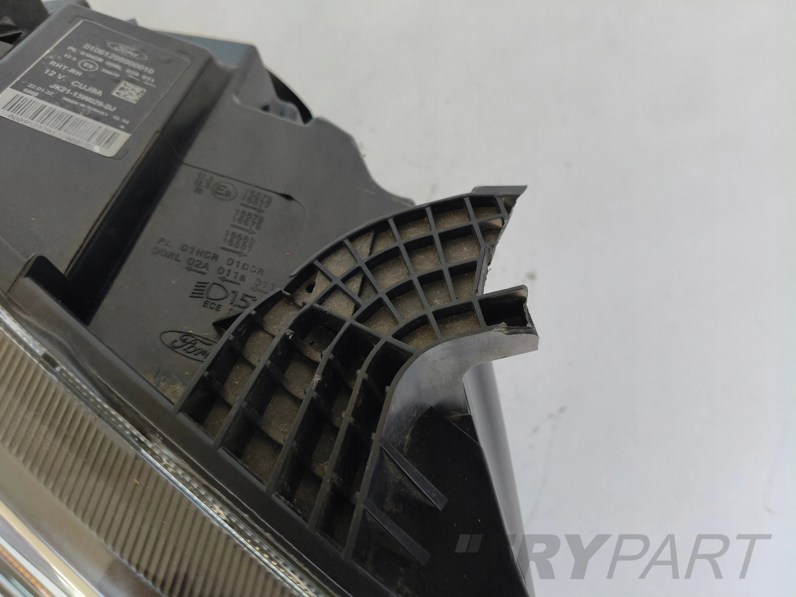 RIGHT HEADLIGHT LAMP FOR FORD TRANSIT CUSTOM 18- LED FACELIFT