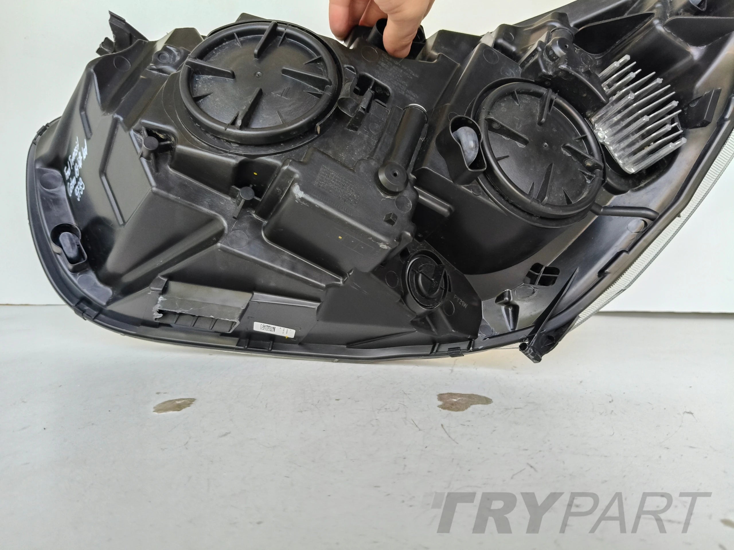 RIGHT HEADLIGHT LAMP FOR FORD TRANSIT CUSTOM 18- LED FACELIFT