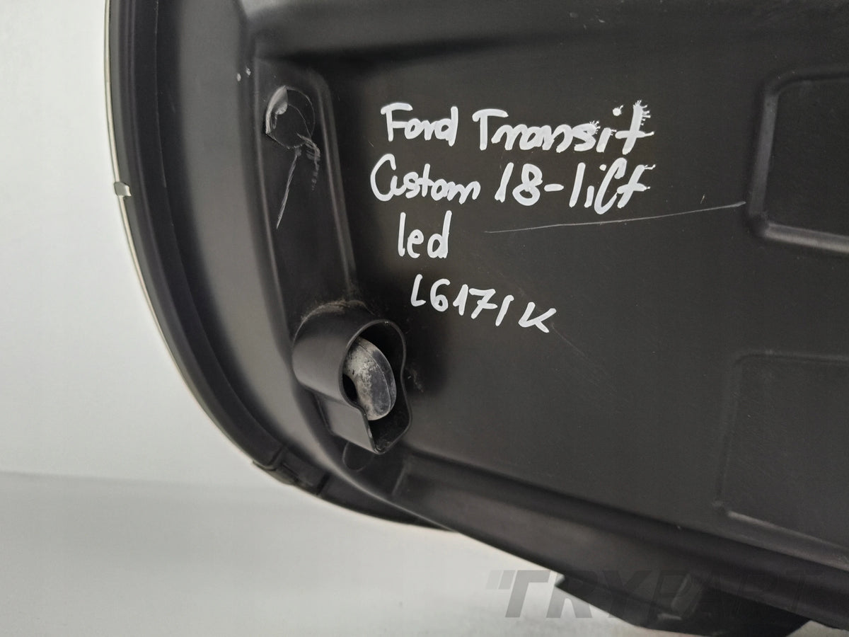 RIGHT HEADLIGHT LAMP FOR FORD TRANSIT CUSTOM 18- LED FACELIFT