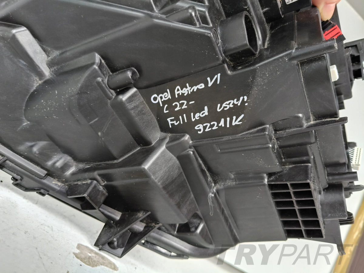 RIGHT HEADLIGHT LAMP FOR OPEL ASTRA VI L 22- FULL LED