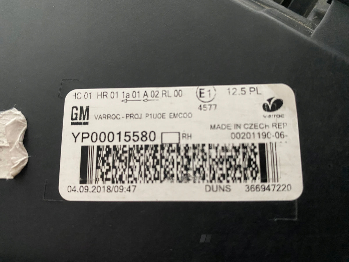RIGHT HEADLIGHT LAMP FOR OPEL GRANDLAND X 16- LED