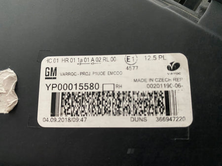 RIGHT HEADLIGHT LAMP FOR OPEL GRANDLAND X 16- LED