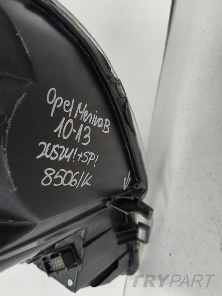 RIGHT HEADLIGHT LAMP FOR OPEL MERIVA B 10-13