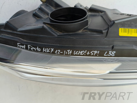 RIGHT HEADLIGHT LAMP FORD FIESTA MK7 12- FACELIFT