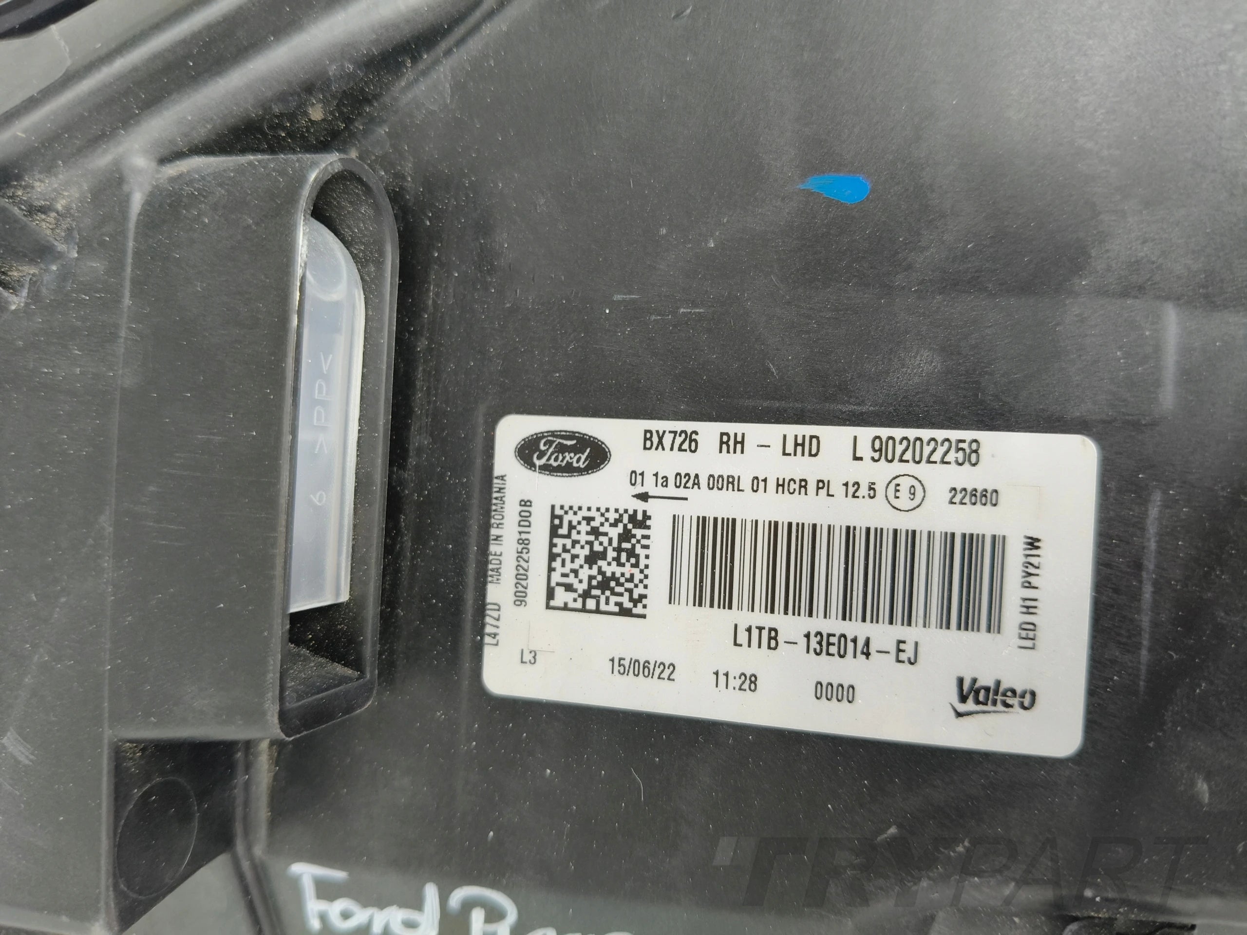 RIGHT HEADLIGHT LAMP FORD PUMA LED 19-