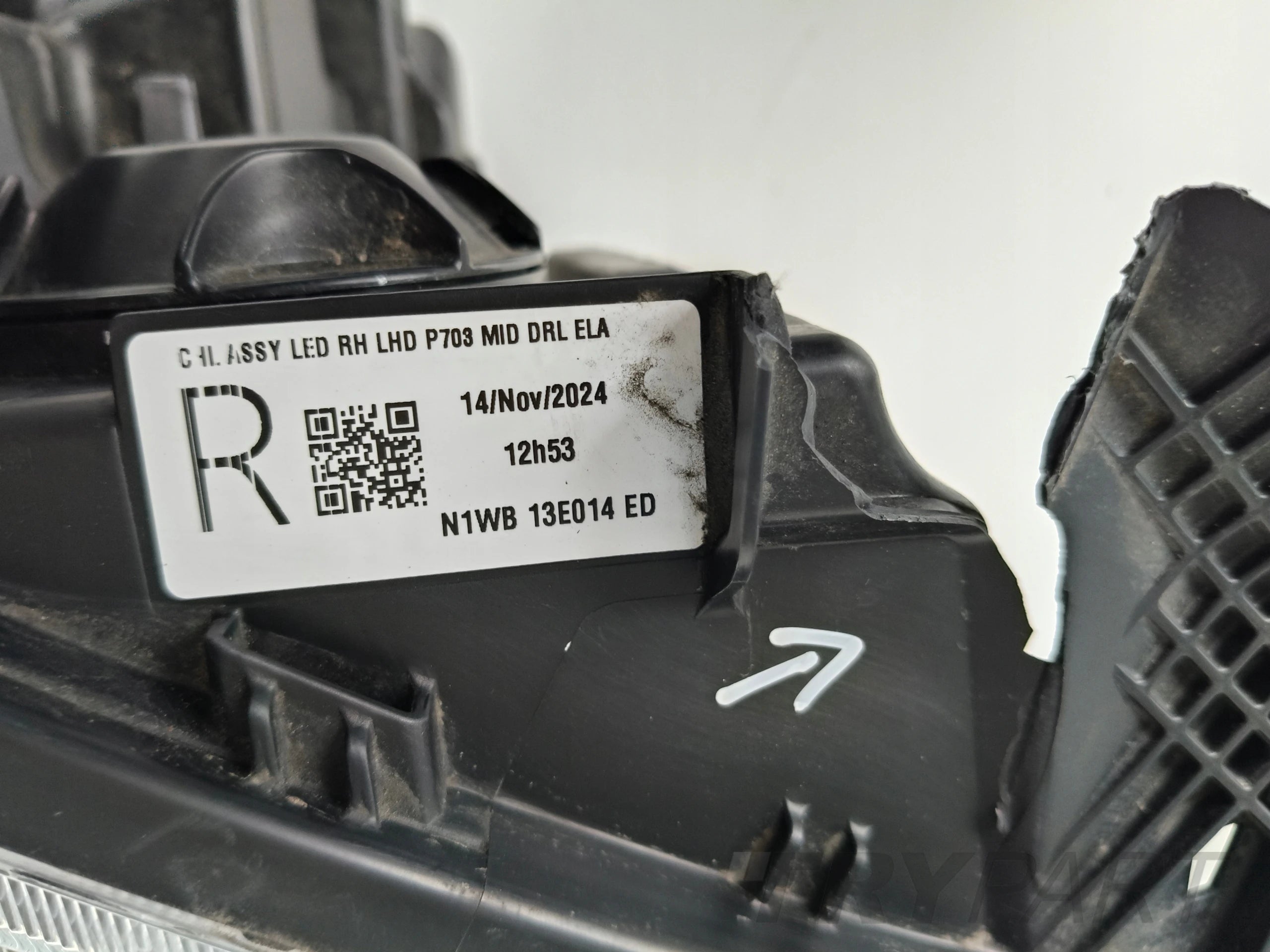 RIGHT HEADLIGHT LAMP FORD RANGER 23- FULL LED