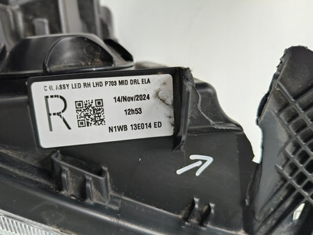 RIGHT HEADLIGHT LAMP FORD RANGER 23- FULL LED