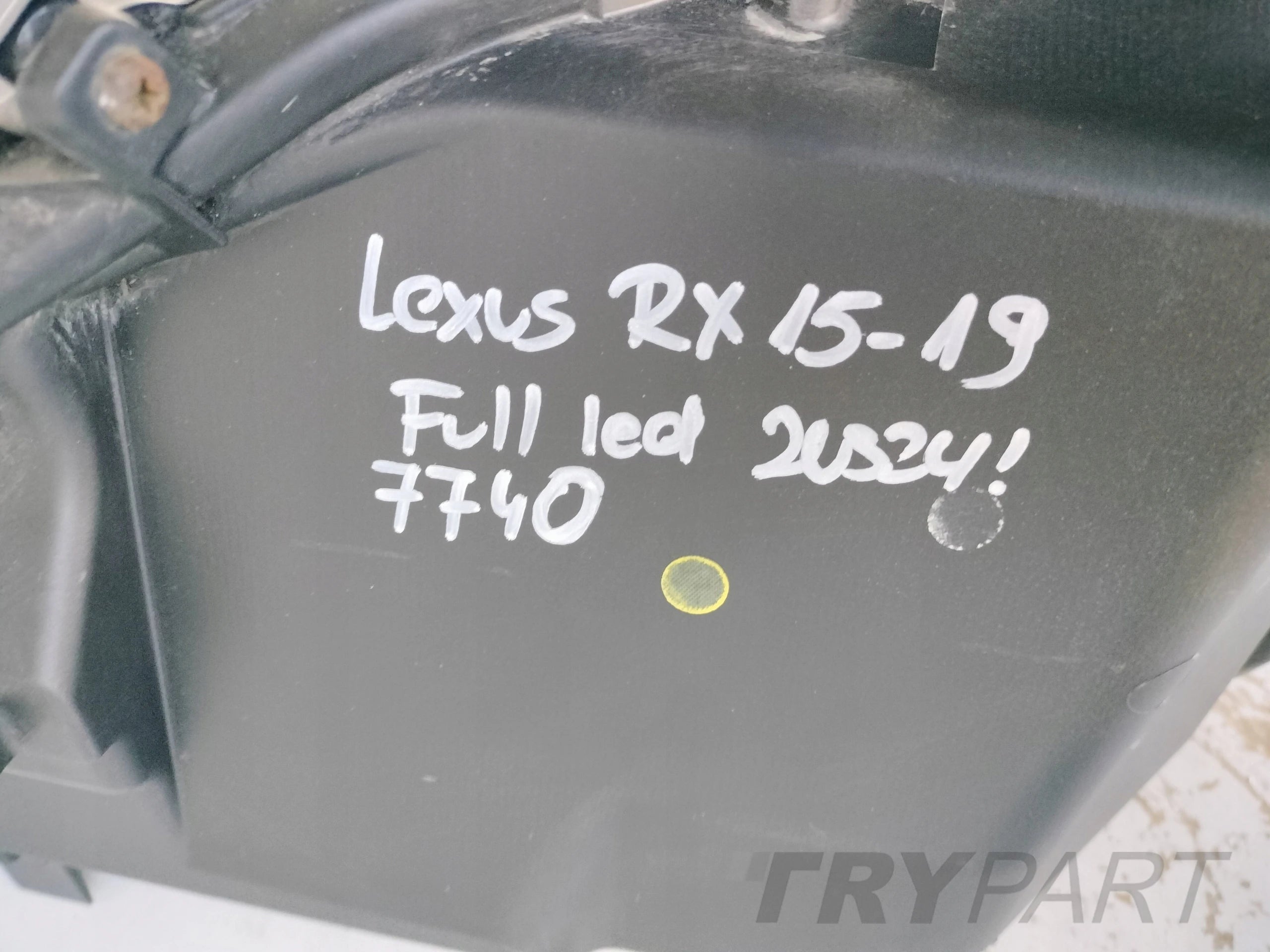 RIGHT HEADLIGHT LAMP LEXUS RX 15-19 FULL LED
