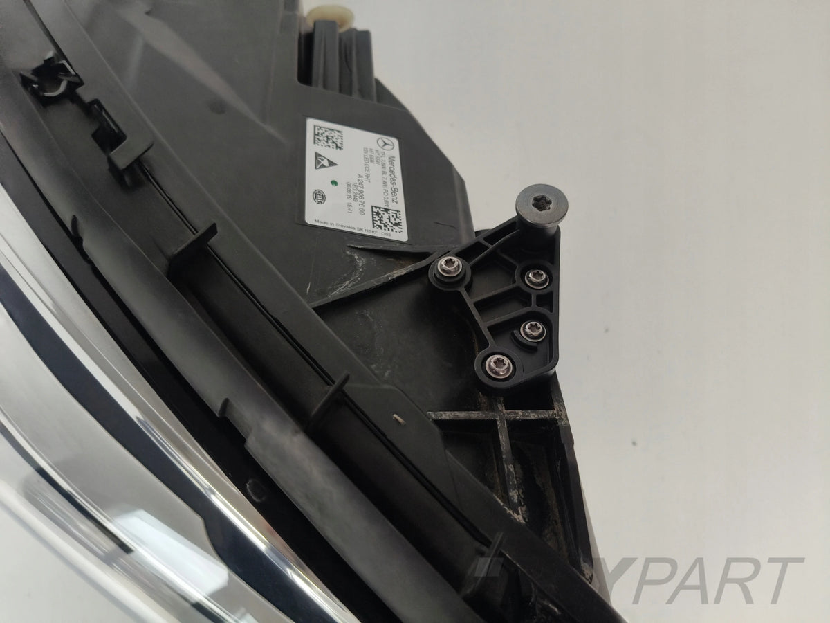 RIGHT HEADLIGHT LAMP MERCEDES B-CLASS W247 18-