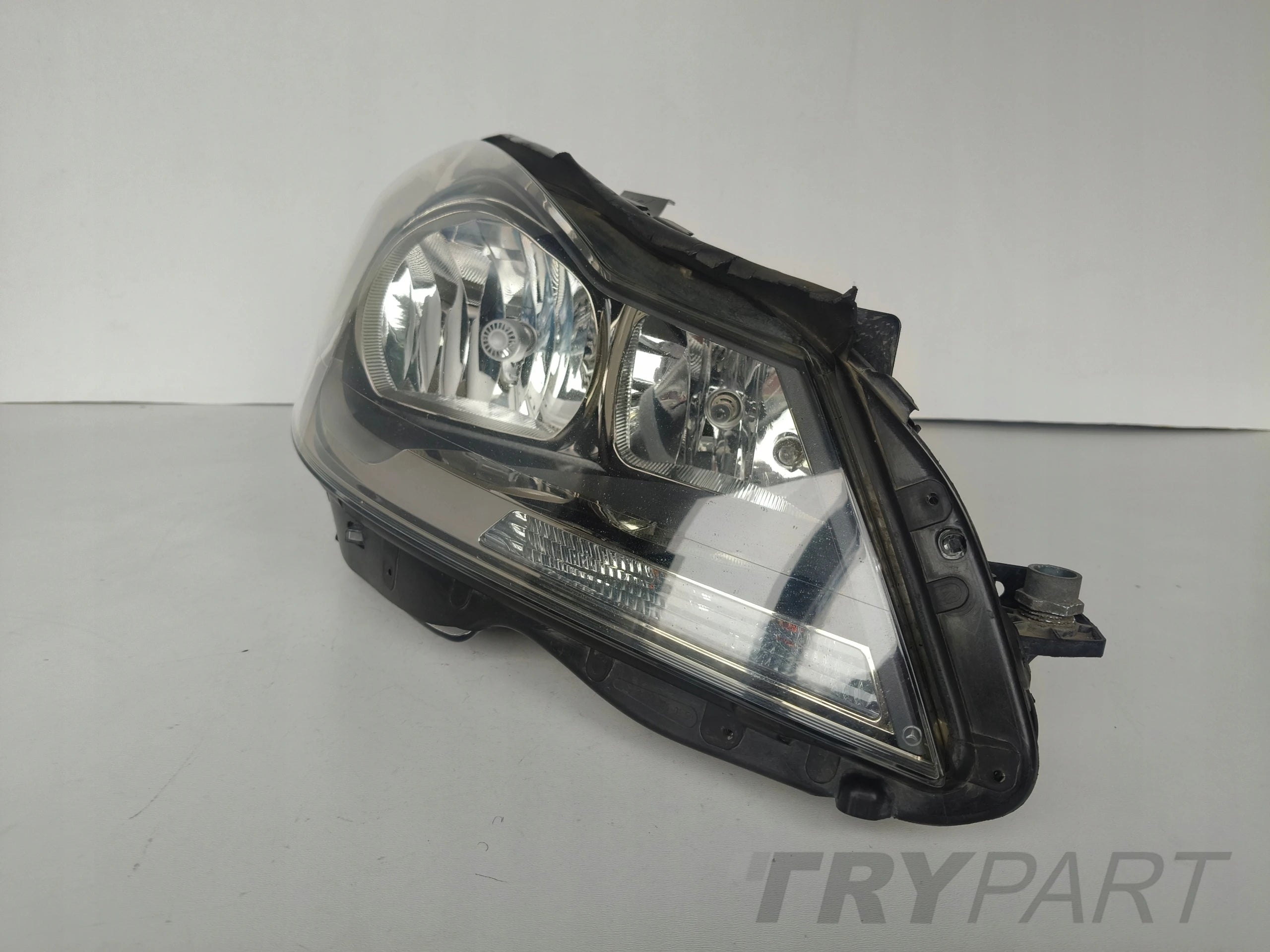 RIGHT HEADLIGHT LAMP MERCEDES C-CLASS W204 10- FACELIFT