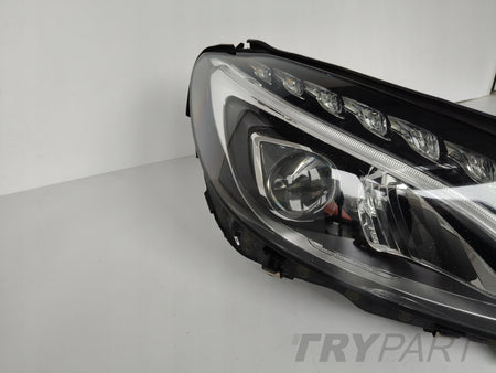 RIGHT HEADLIGHT LAMP MERCEDES C-CLASS W205 14- FULL LED HIGH PERFORMANCE