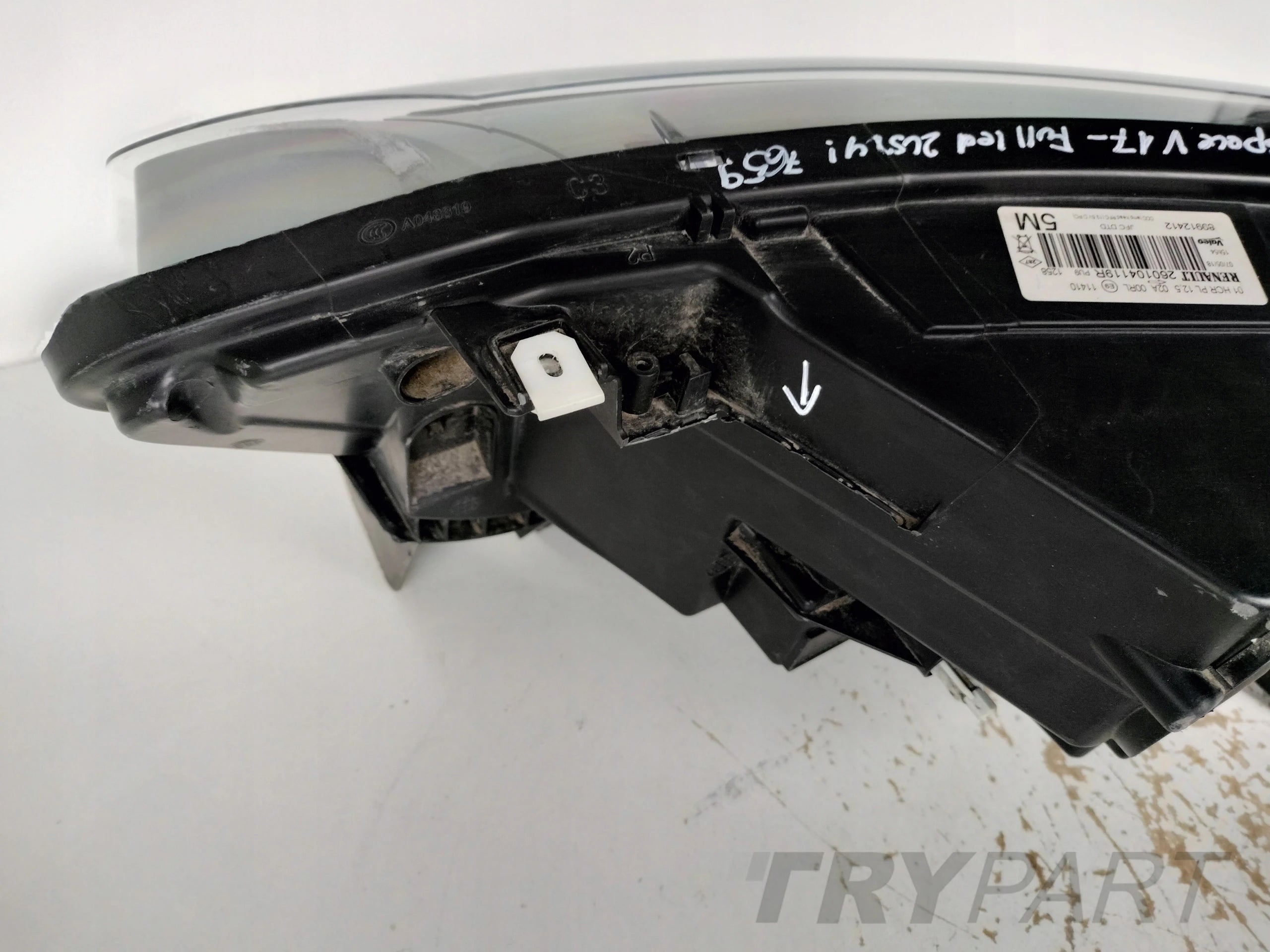 RIGHT HEADLIGHT LAMP RENAULT ESPACE V 17- FULL LED