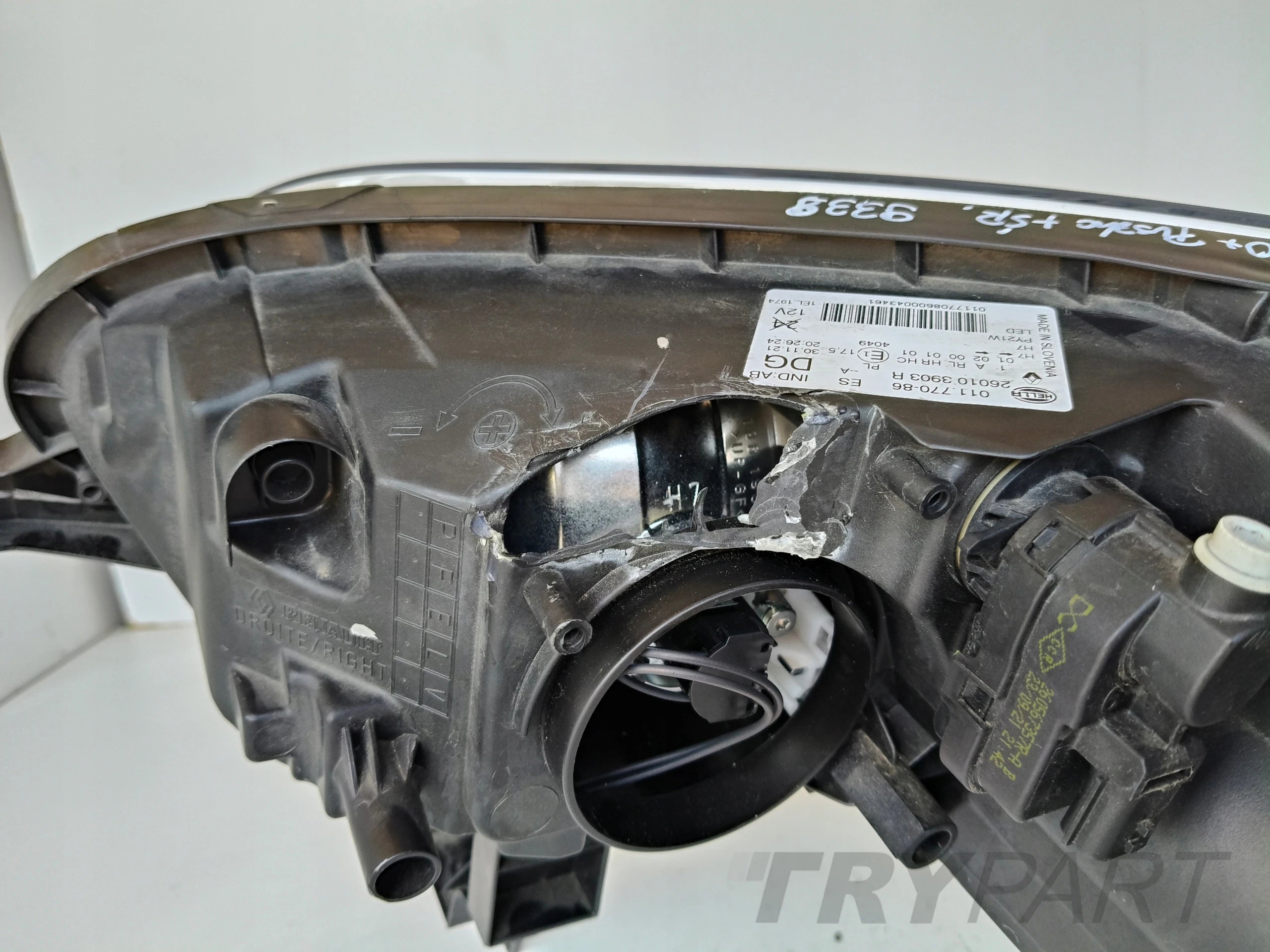 RIGHT HEADLIGHT LAMP RENAULT KADJAR 18- FACELIFT LED