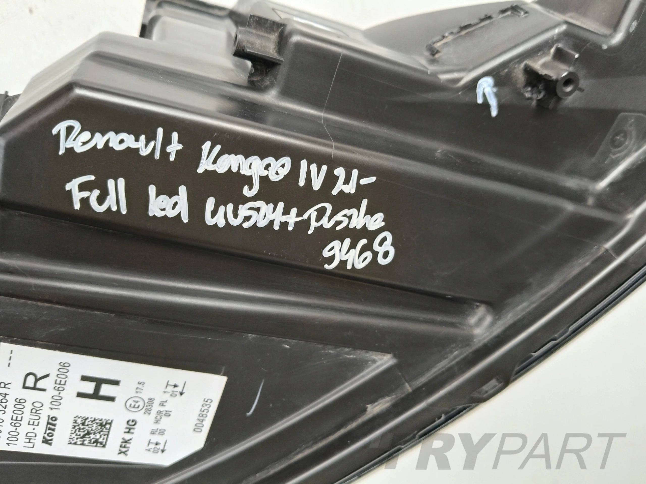 RIGHT HEADLIGHT LAMP RENAULT KANGOO IV 21- FULL LED