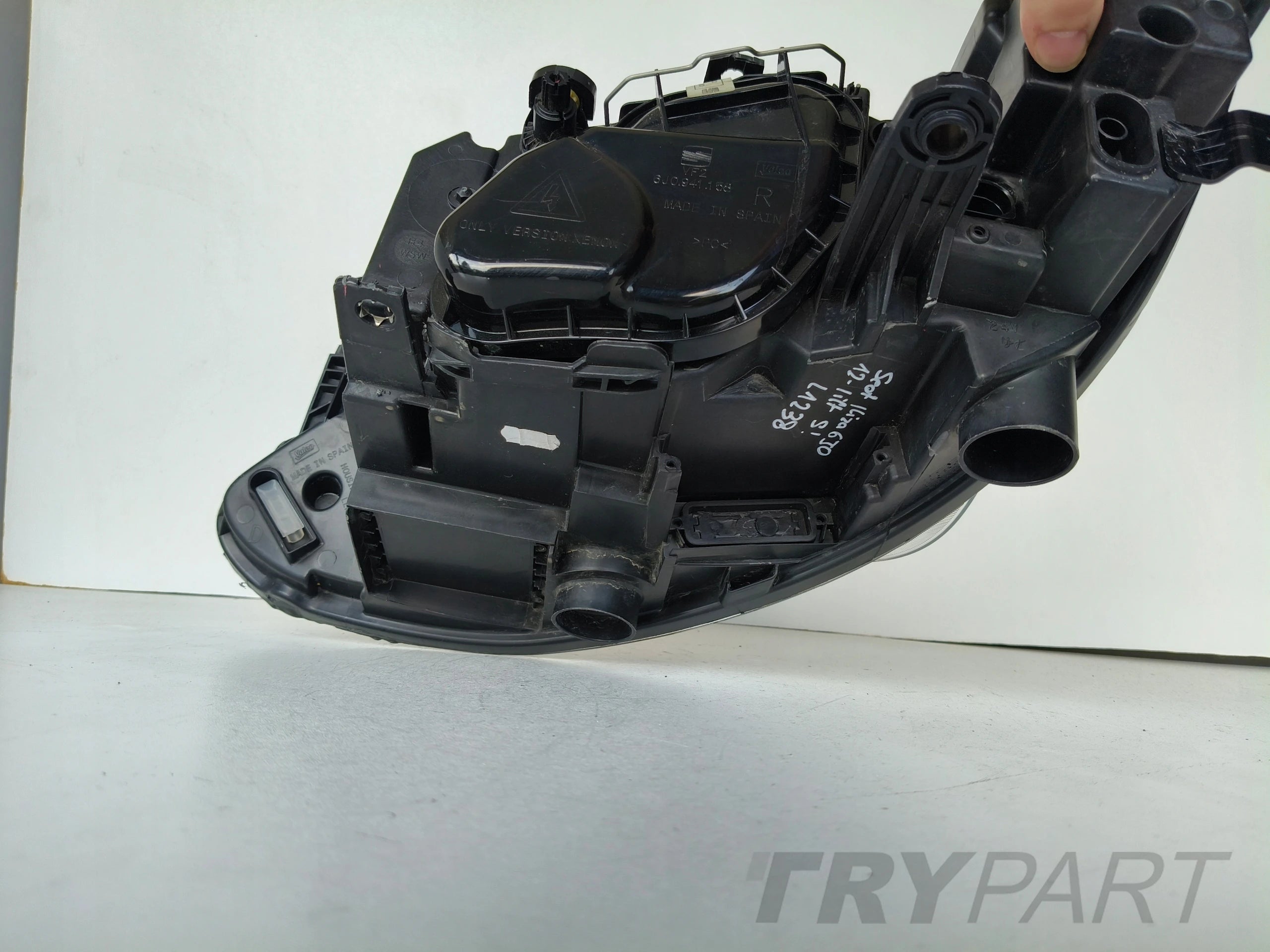 RIGHT HEADLIGHT LAMP SEAT IBIZA 6J 6J0 12- LIFT