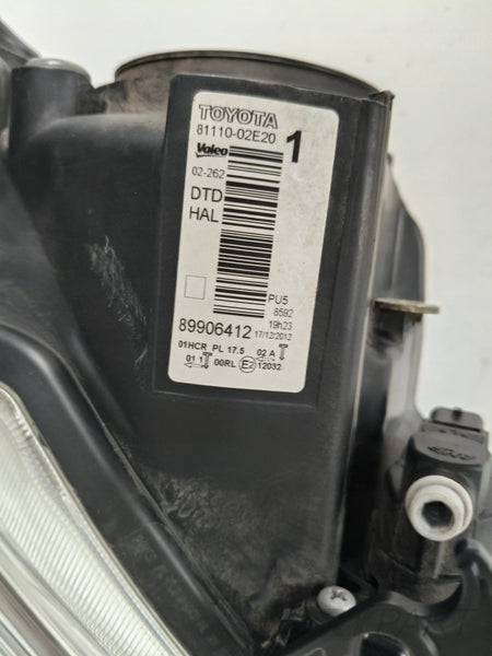 RIGHT HEADLIGHT LAMP TOYOTA AURIS II 12-15 LED