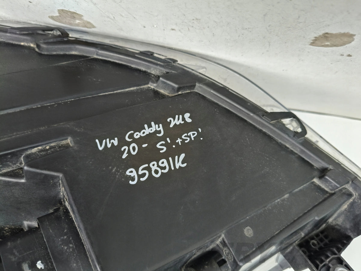 RIGHT HEADLIGHT LAMP VW CADDY 2K 2K8 20-