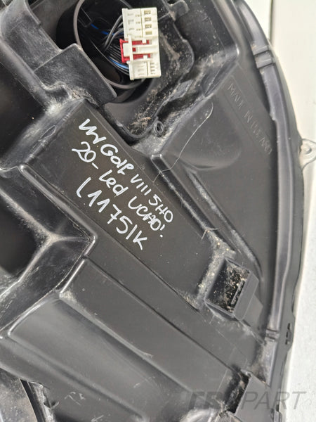 RIGHT HEADLIGHT LAMP VW GOLF VIII 8 5H0 5H 20- LED